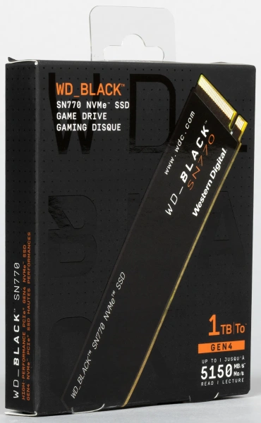 SSD M.2 накопитель WD Black SN770 1000 ГБ [WDS100T3X0E]